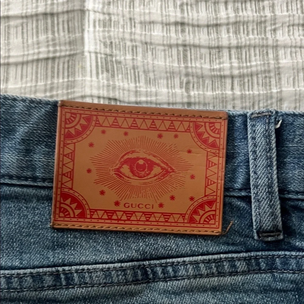 Gucci Men's Slim Fit Blue Jeans (31/30)